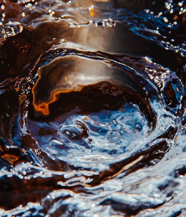 Abstract image representing a natural flow of energy and movement.